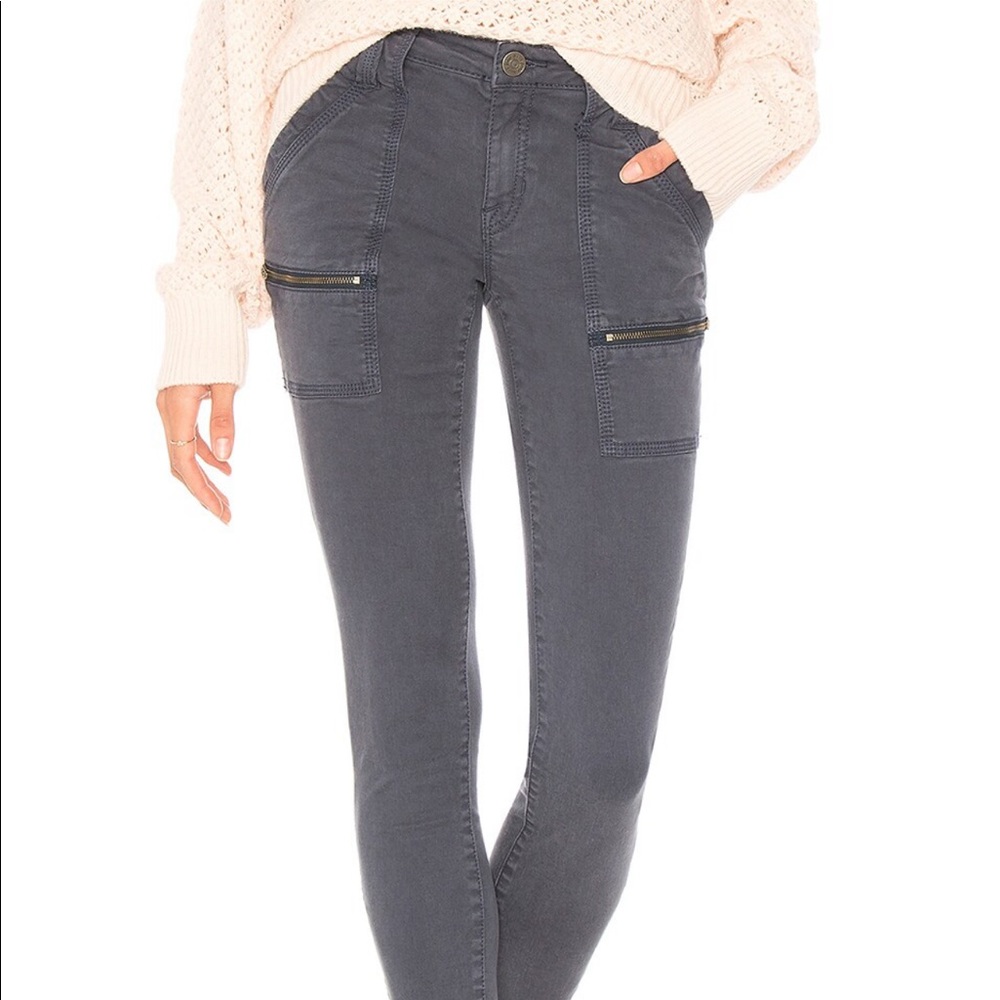 NWT Joie Park Skinny Cropped Pants, size 28 - Stone Blue!!